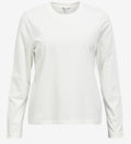 T shirt manche longue blanc Asha
