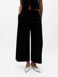 Jupe culotte fluide élastique noir Harriet