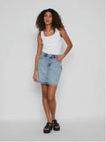 Mini jupe jeans light blue Kaja