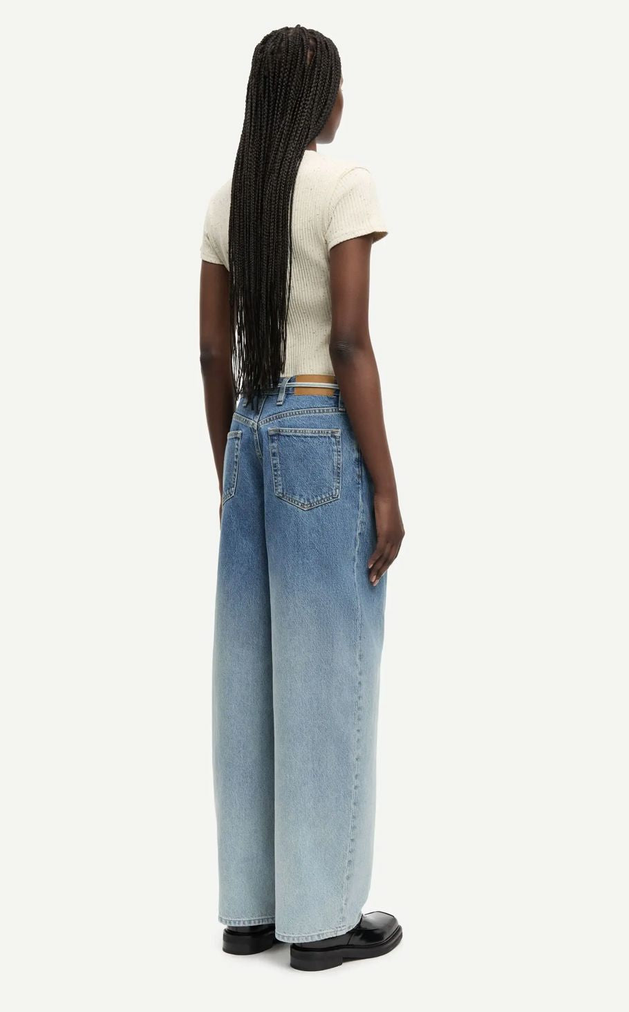 Jeans tie and die Saharper