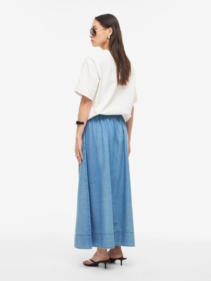 Jupe longue denim Delila