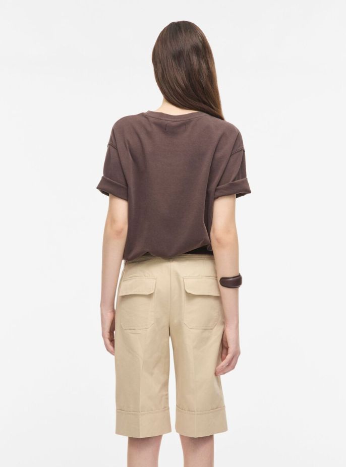 T shirt marron oversize Sophie