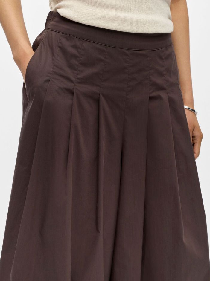 Jupe culotte marron Paige