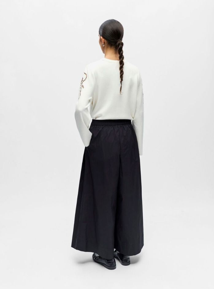 Jupe culotte noire Paige