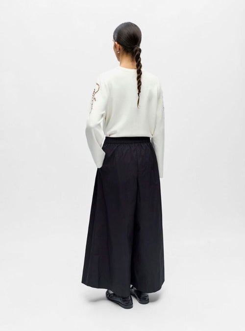 Jupe culotte noire Paige